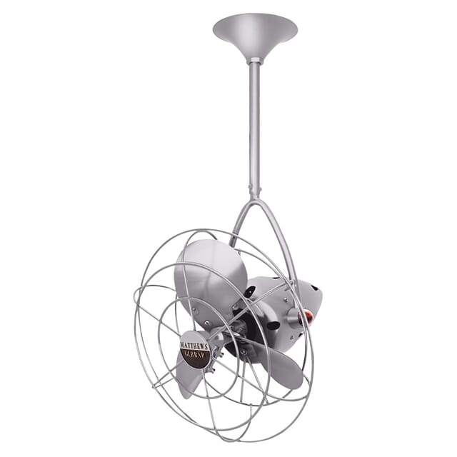 Indoor Ceiling Fan In Brushed Nickel