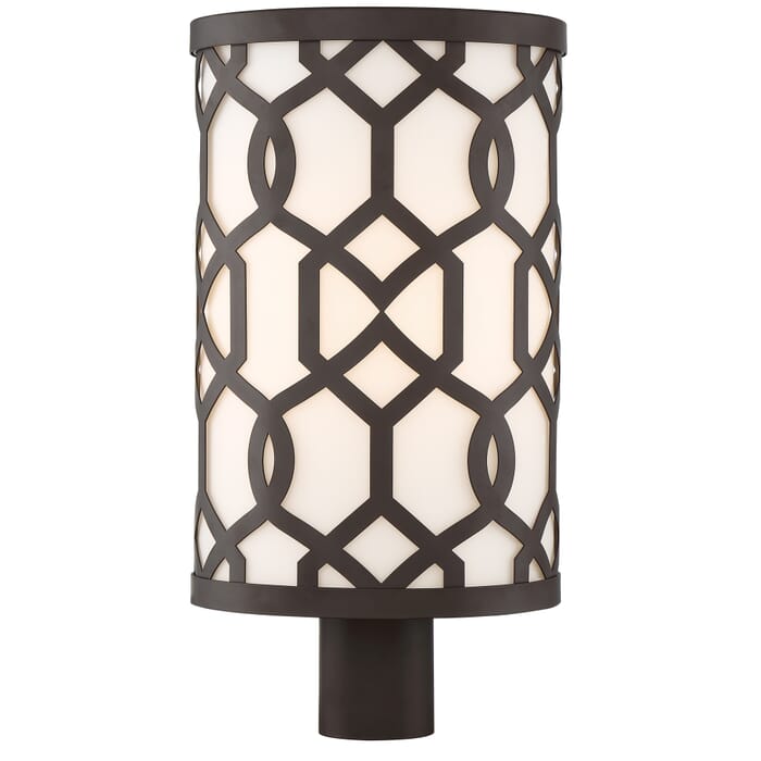 Crystorama Jennings 20" Outdoor Post Light in Dark Bronze Crystorama Jennings 20" Outdoor Post Light in Dark Bronze