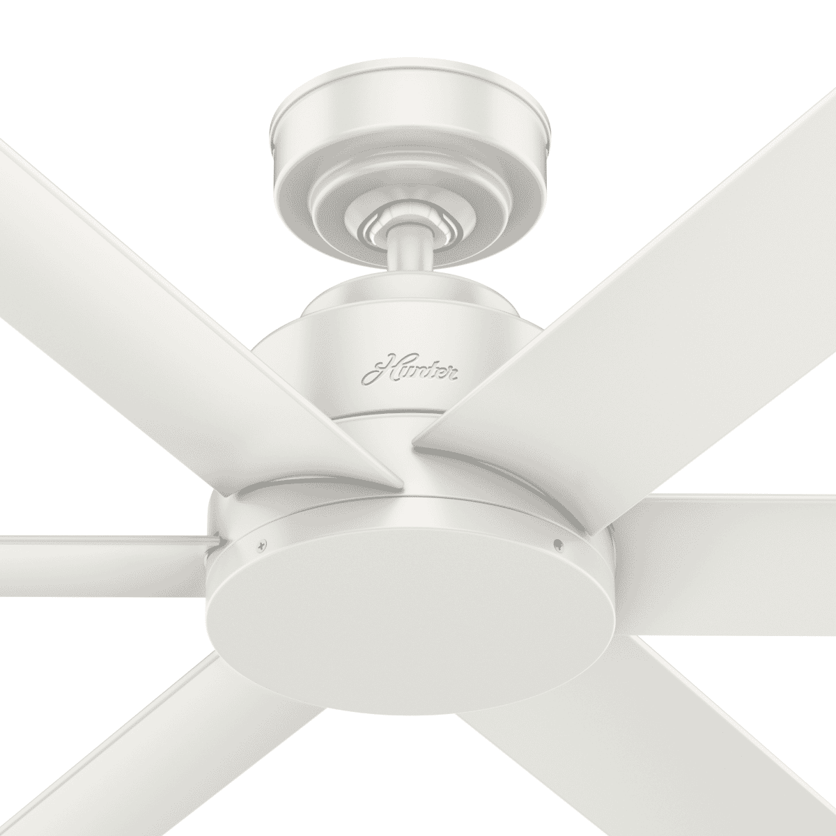 Hunter Kennicott 44" Indoor/Outdoor Ceiling Fan in Fresh White