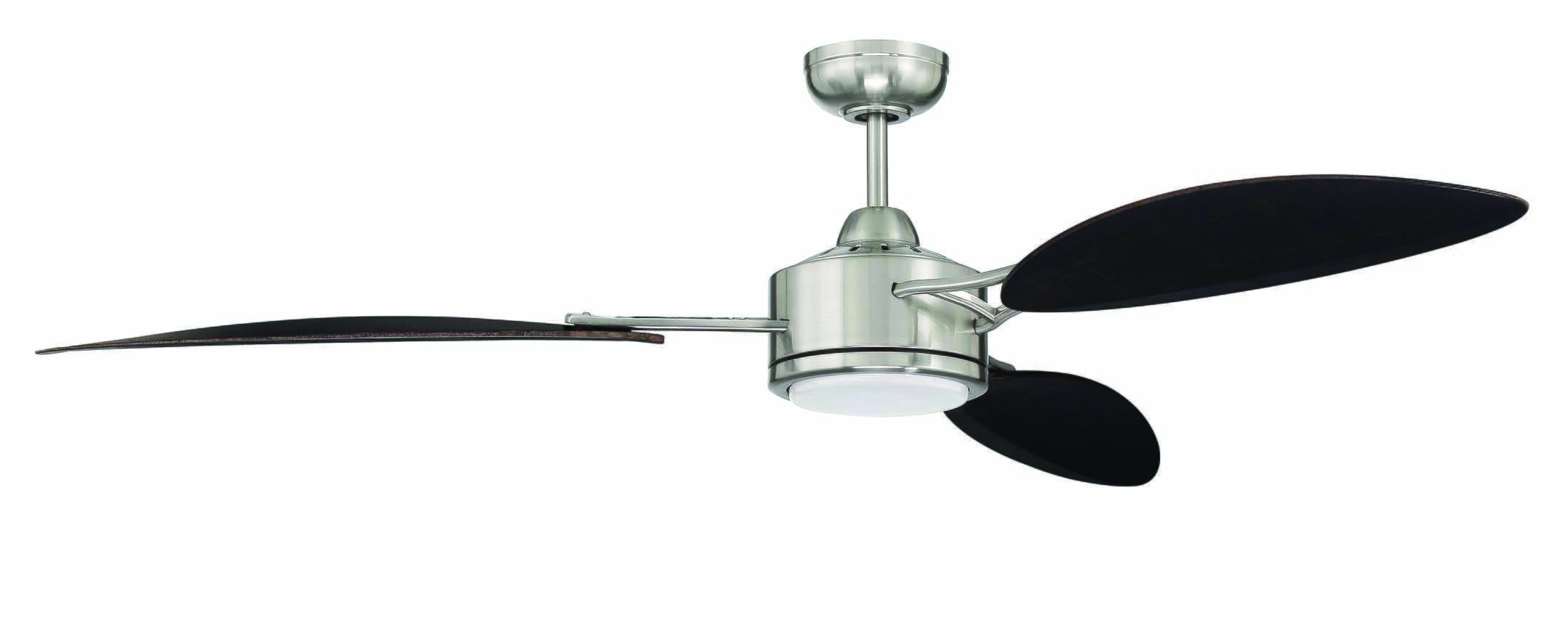 Craftmade Journey Outdoor Ceiling Fan in Brushed Polished Nickel