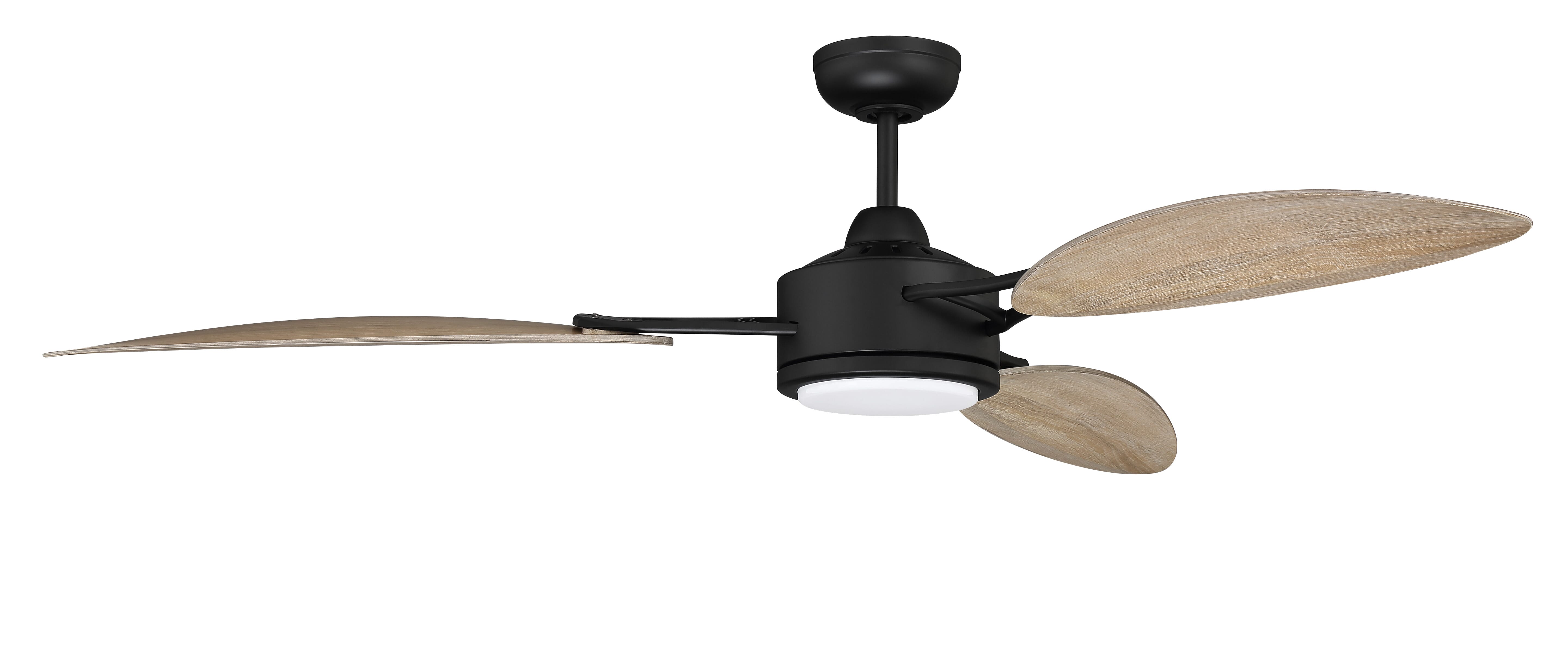 Craftmade Journey Outdoor Ceiling Fan in Flat Black