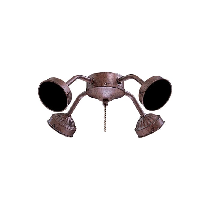 Minka-Aire 4 Bulb Light Kit in Antique Bronze Minka-Aire 4 Bulb Light Kit in Antique Bronze