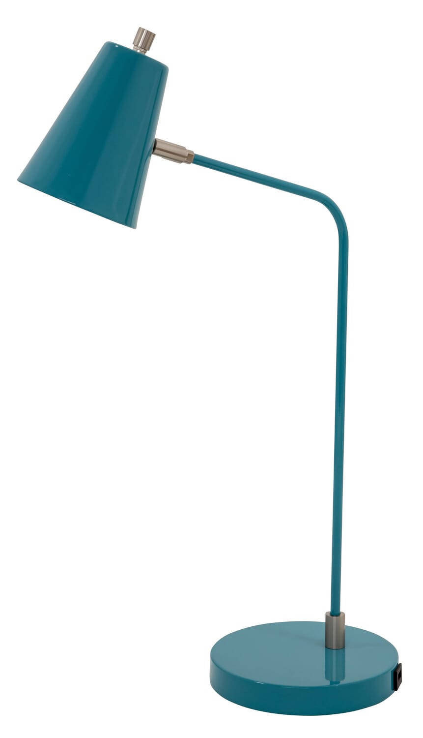 Teal LED Table Lamp from the Kirby Collection