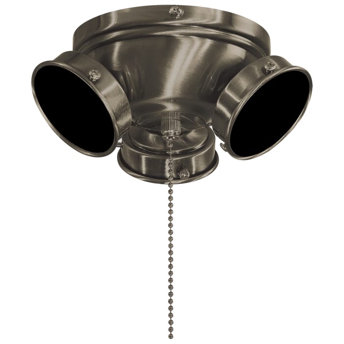 Minka-Aire Ceiling Fan Light Kit in Burnished Nickel Minka-Aire Ceiling Fan Light Kit in Burnished Nickel