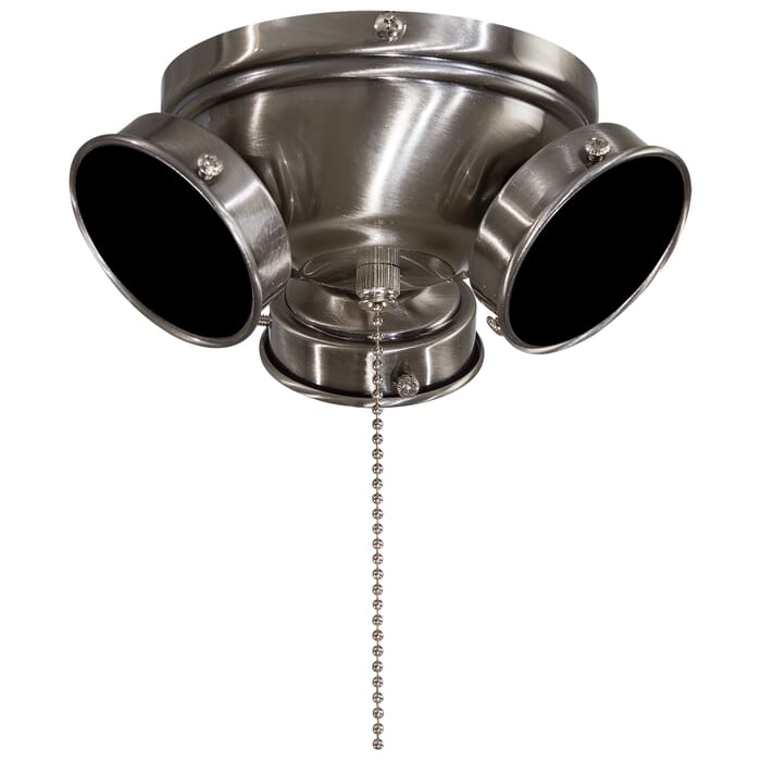 Minka-Aire Ceiling Fan Light Kit in Pewter Minka-Aire Ceiling Fan Light Kit in Pewter