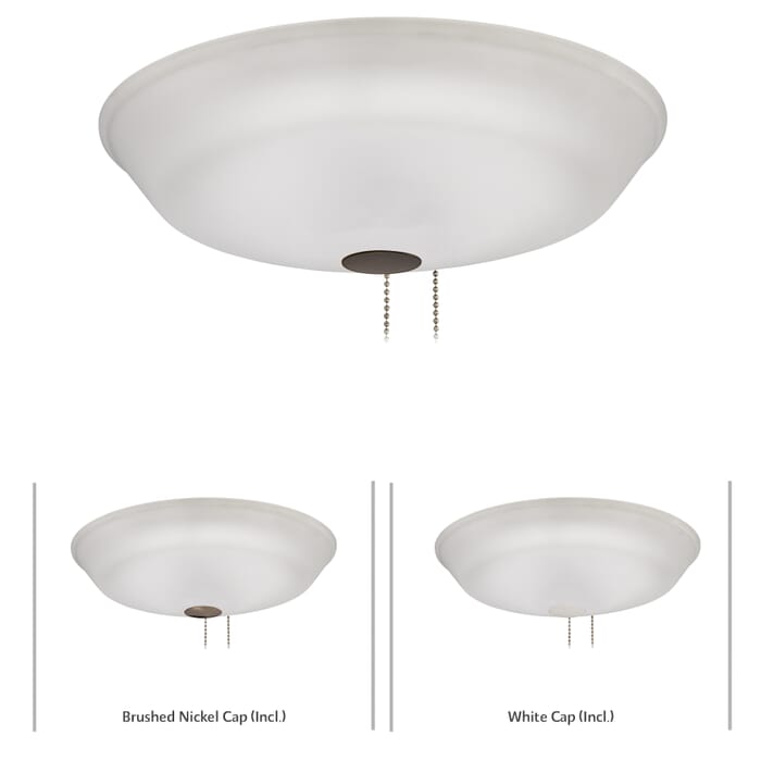 Minka-Aire Universal LED Light Kit in White Minka-Aire Universal LED Light Kit in White