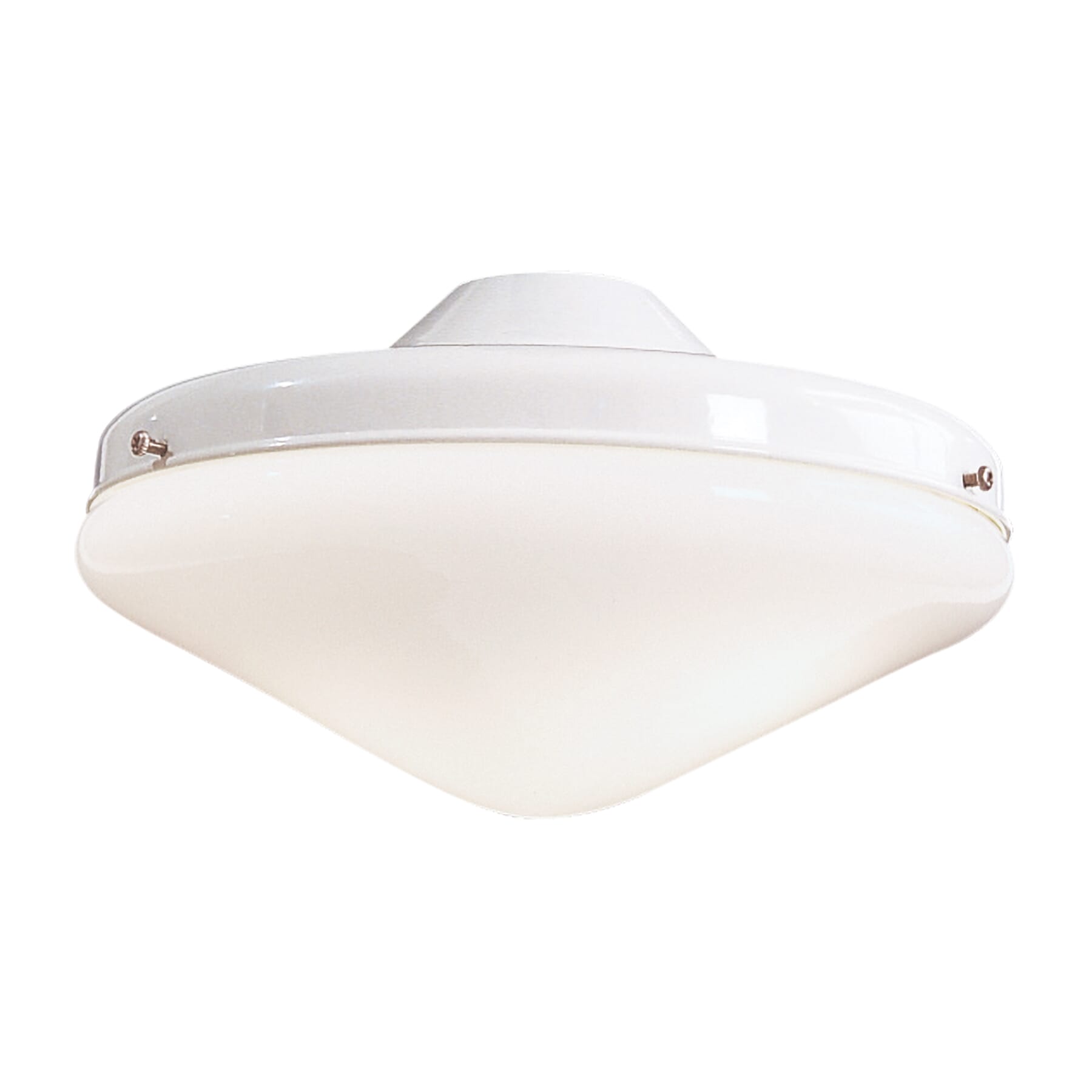 Minka-Aire 2-Light Ceiling Fan Light Kit in White - K9401L-WH