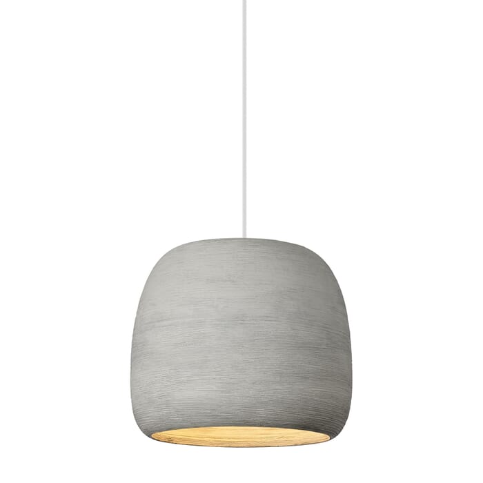 Tech Karam 10" Pendant Light in Concrete/White Tech Karam 10" Pendant Light in Concrete/White