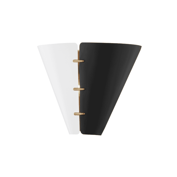 Hudson Valley Split 2-Light Wall Sconce in Aged Brass Hudson Valley Split 2-Light Wall Sconce in Aged Brass