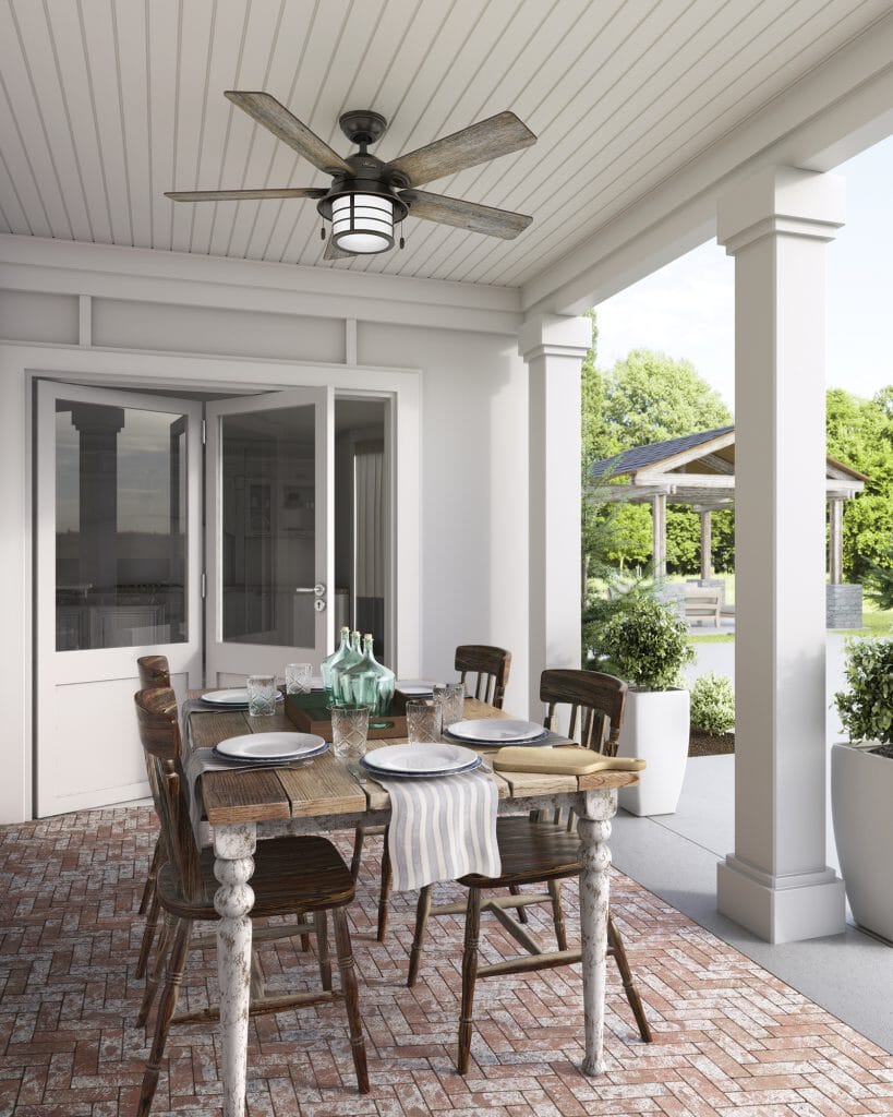 Hunter Key Biscayne 2-Light 54
