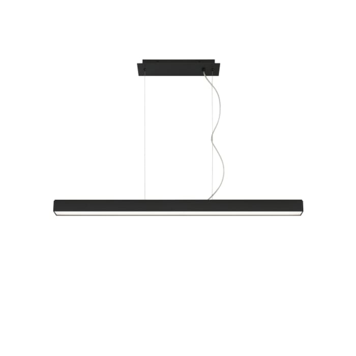 Tech Knox 3000K LED 45" Pendant Light in Black Tech Knox 3000K LED 45" Pendant Light in Black