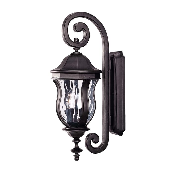 Savoy House Monticello 2-Light Outdoor Wall Lantern in Black Savoy House Monticello 2-Light Outdoor Wall Lantern in Black