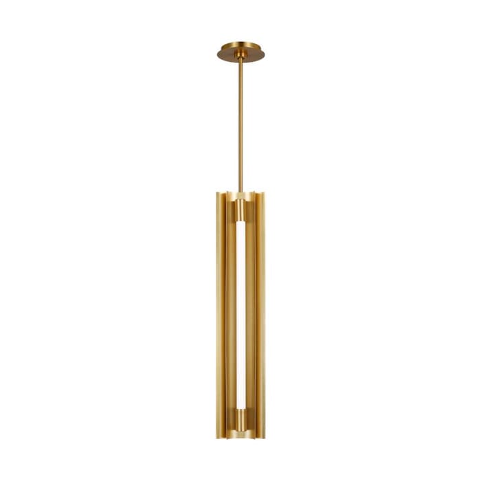 Generation Lighting Carson 4-Light Pendant Light in Burnished Brass by Kelly Wearstler Generation Lighting Carson 4-Light Pendant Light in Burnished Brass by Kelly Wearstler