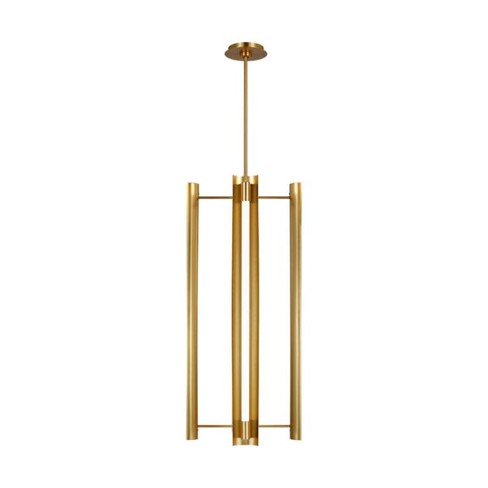 Generation Lighting Carson 4-Light Pendant Light in Burnished Brass by Kelly Wearstler Generation Lighting Carson 4-Light Pendant Light in Burnished Brass by Kelly Wearstler