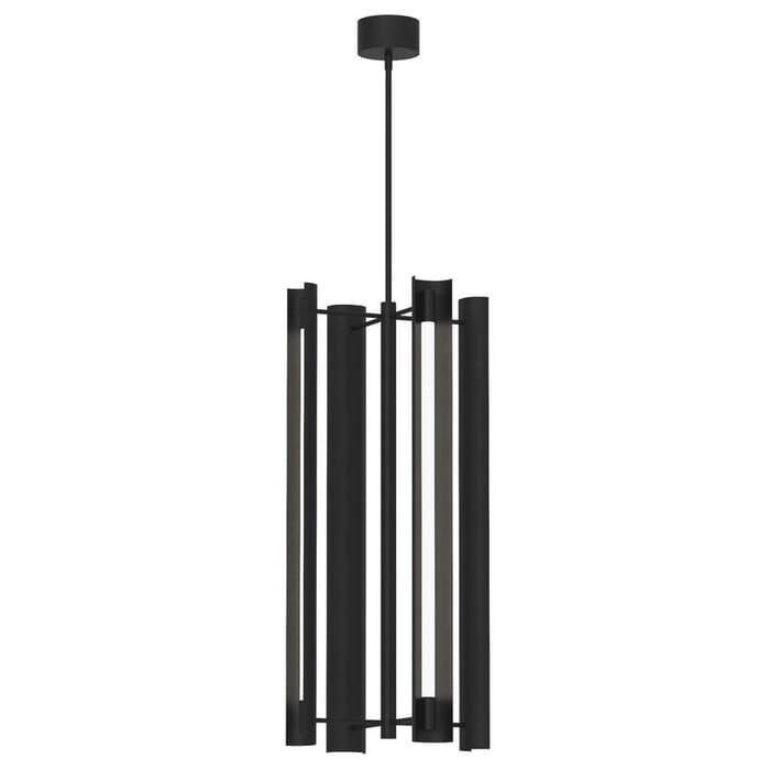 Generation Lighting Carson 4-Light Pendant Light in Midnight Black by Kelly Wearstler Generation Lighting Carson 4-Light Pendant Light in Midnight Black by Kelly Wearstler