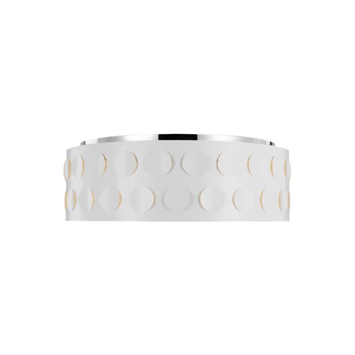 Generation Lighting Dottie 4-Light Ceiling Light in Polished Nickel by Kate Spade New York Generation Lighting Dottie 4-Light Ceiling Light in Polished Nickel by Kate Spade New York