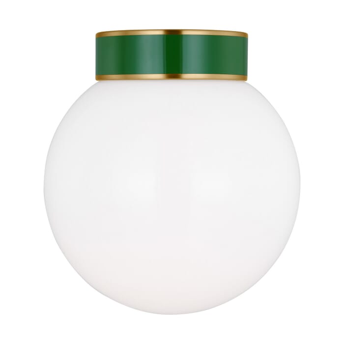Monroe 1-Light Flushmount Ceiling Light in Burnished Brass Monroe 1-Light Flushmount Ceiling Light in Burnished Brass
