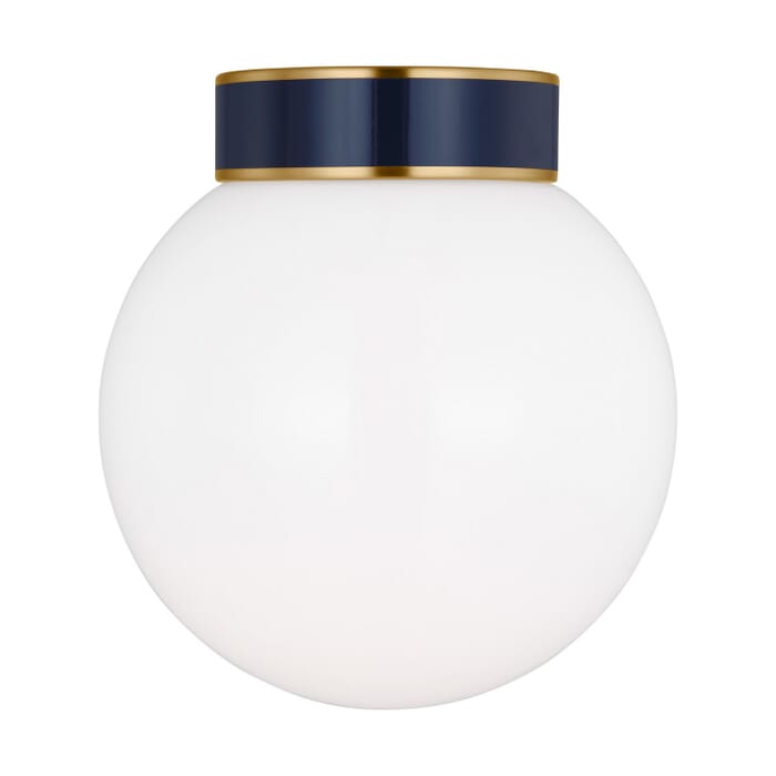 Monroe 1-Light Flushmount Ceiling Light in Burnished Brass Monroe 1-Light Flushmount Ceiling Light in Burnished Brass