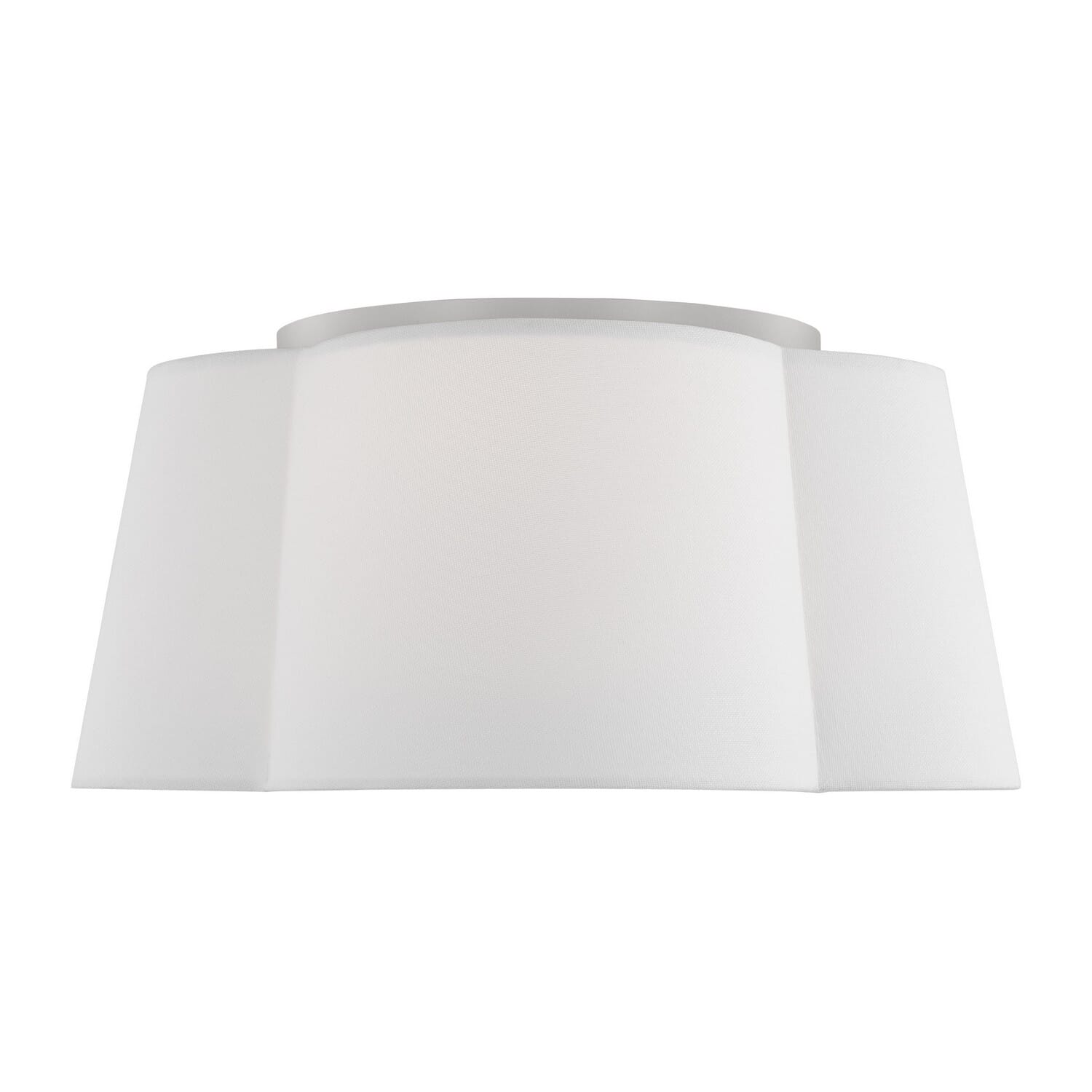 Bronte 2-Light Flushmount Ceiling Light in Burnished Brass