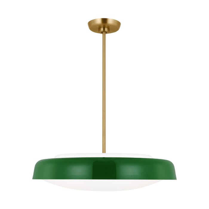 Draper 3-Light Pendant in Green Draper 3-Light Pendant in Green