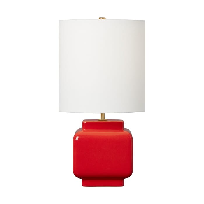 Anderson 1-Light Table Lamp in Lucent Red Anderson 1-Light Table Lamp in Lucent Red