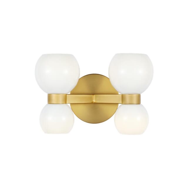 Visual Comfort Studio Londyn 4-Light Wall Sconce in Burnished Brass by Kate  Spade New York 