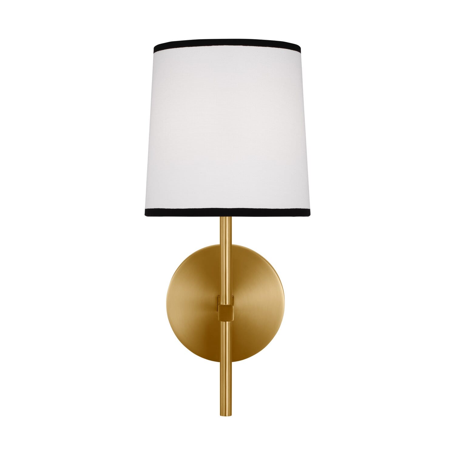 Ellison 1-Light Bathroom Vanity Light in Burnished Brass