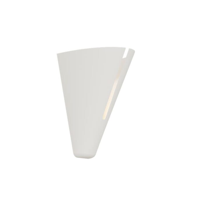 Generation Lighting Cambre Wall Sconce in Matte White And Burnished Brass by Kelly Wearstler Generation Lighting Cambre Wall Sconce in Matte White And Burnished Brass by Kelly Wearstler
