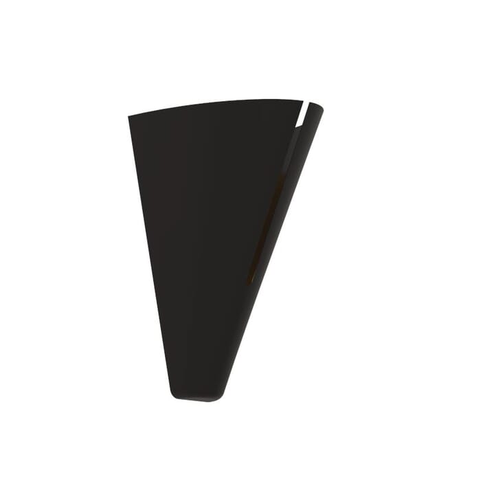 Generation Lighting Cambre Wall Sconce in Midnight Black And Burnished Brass by Kelly Wearstler Generation Lighting Cambre Wall Sconce in Midnight Black And Burnished Brass by Kelly Wearstler