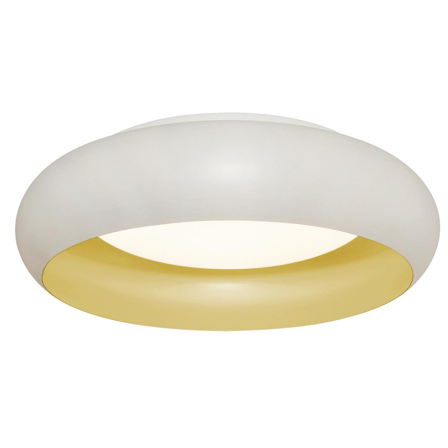 Kayce LED Flush Mount in White