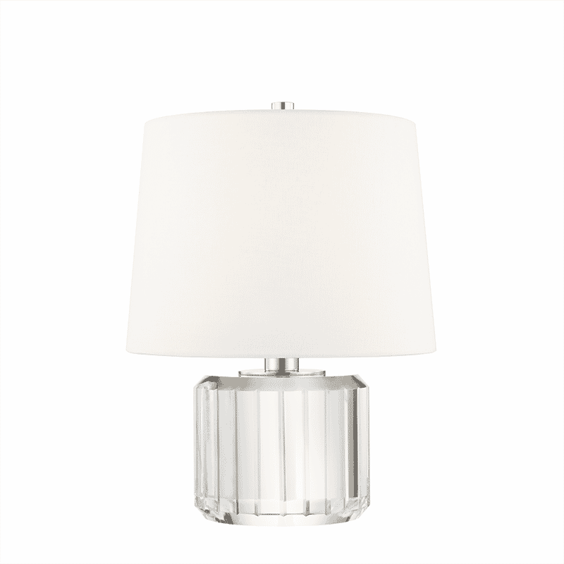 Hudson Valley Hague 14" Table Lamp in Polished Nickel