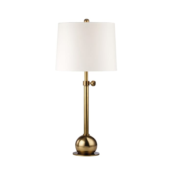 Hudson Valley Marshall 28" Table Lamp in Vintage Brass Hudson Valley Marshall 28" Table Lamp in Vintage Brass
