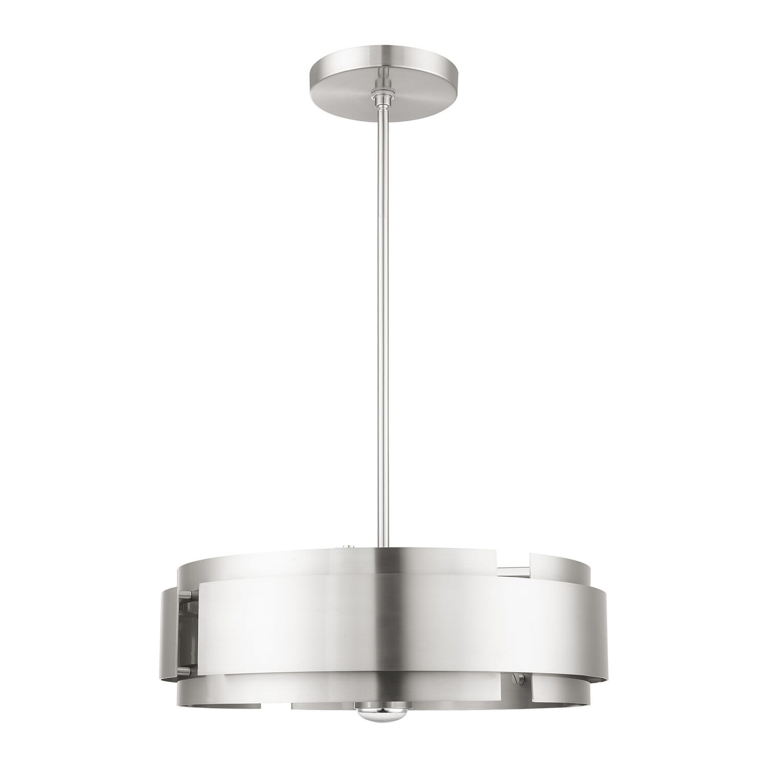 Varick 5-Light Pendant in Brushed Nickel