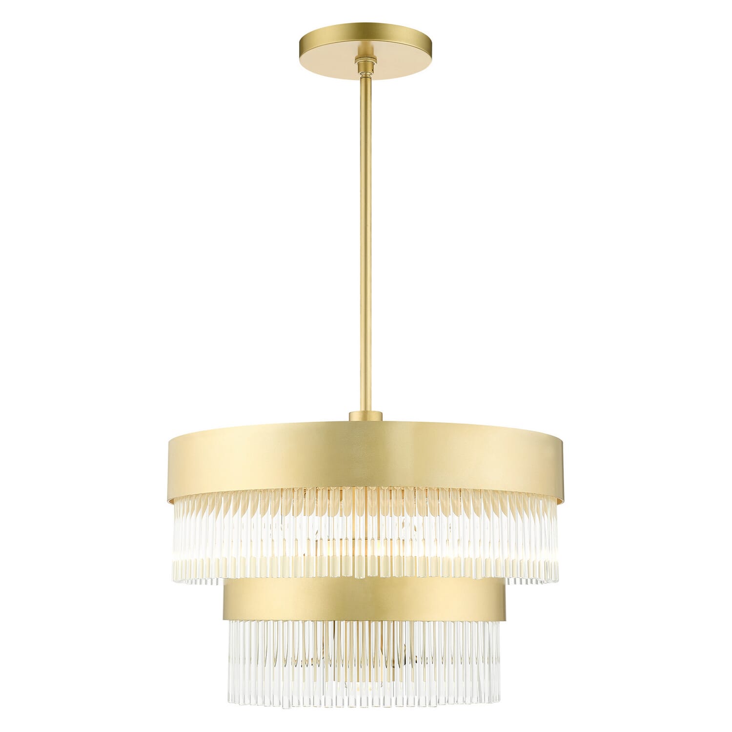 Norwich 4-Light Chandelier in Soft Gold