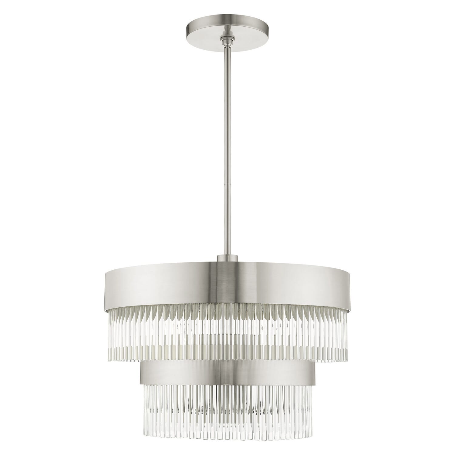 Norwich 4-Light Chandelier in Brushed Nickel