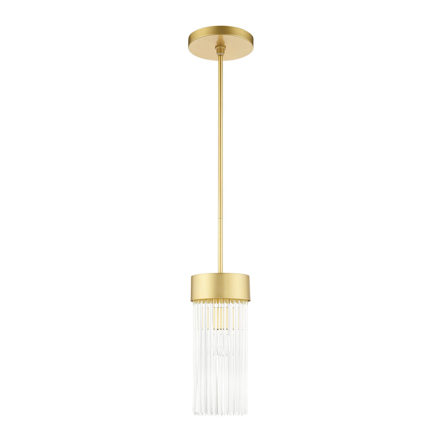 Norwich 1-Light Chandelier in Soft Gold