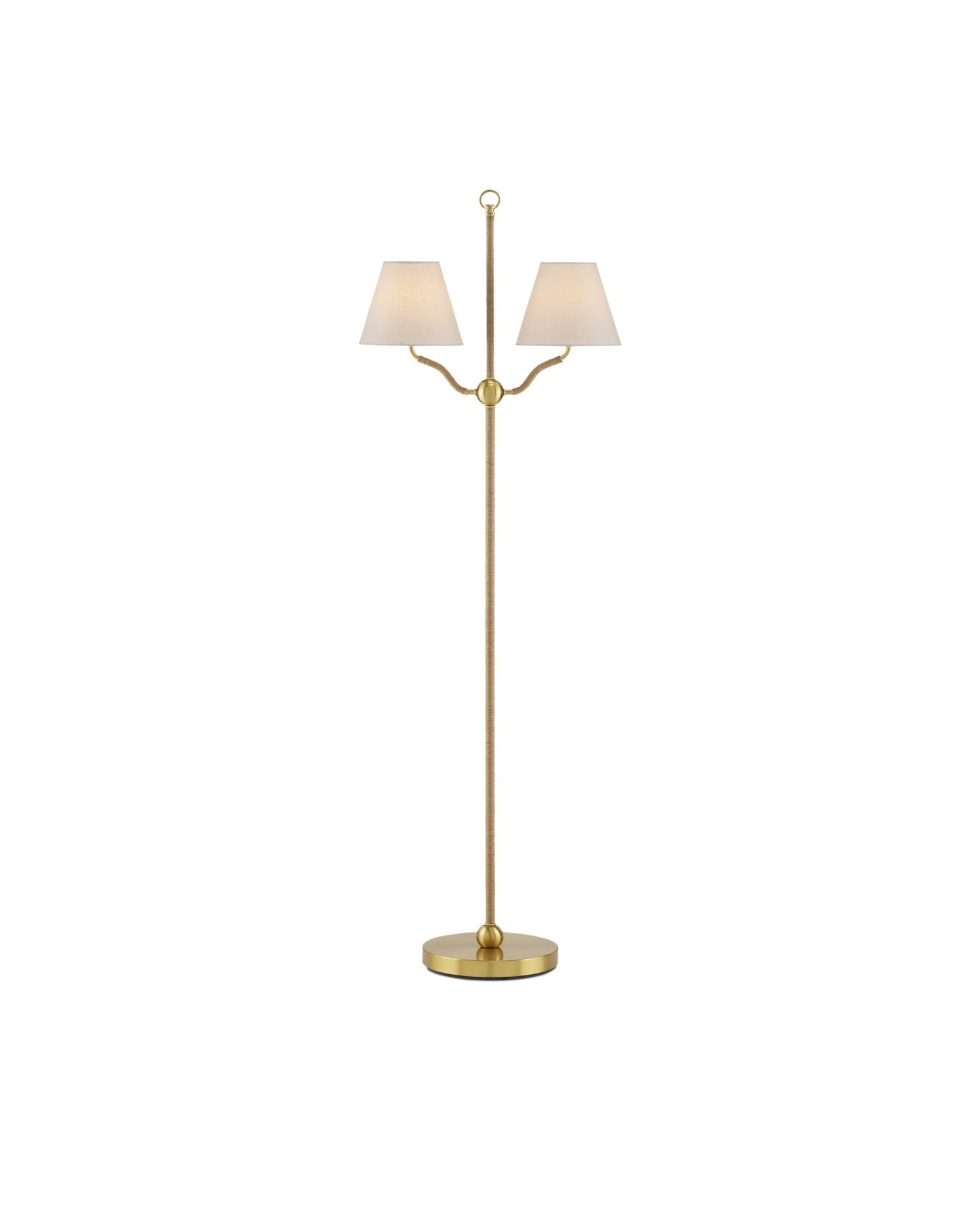 Two Light Floor Lamp