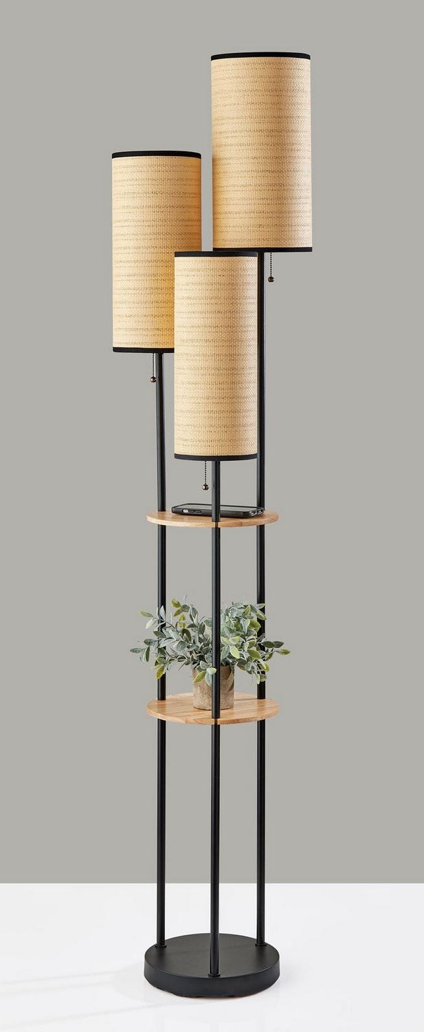 Three Light Floor Lamp