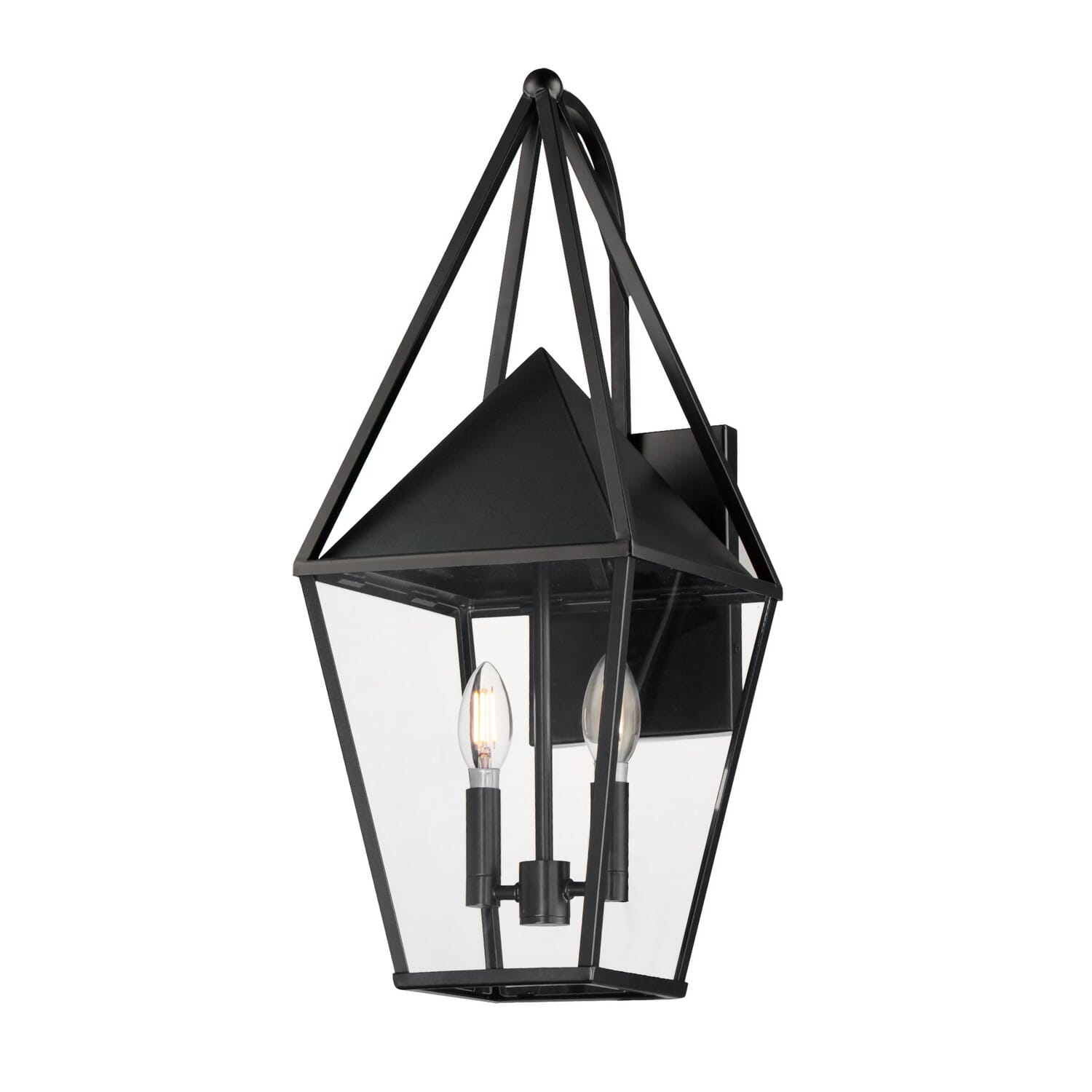 Two Light Outdoor Wall Sconce