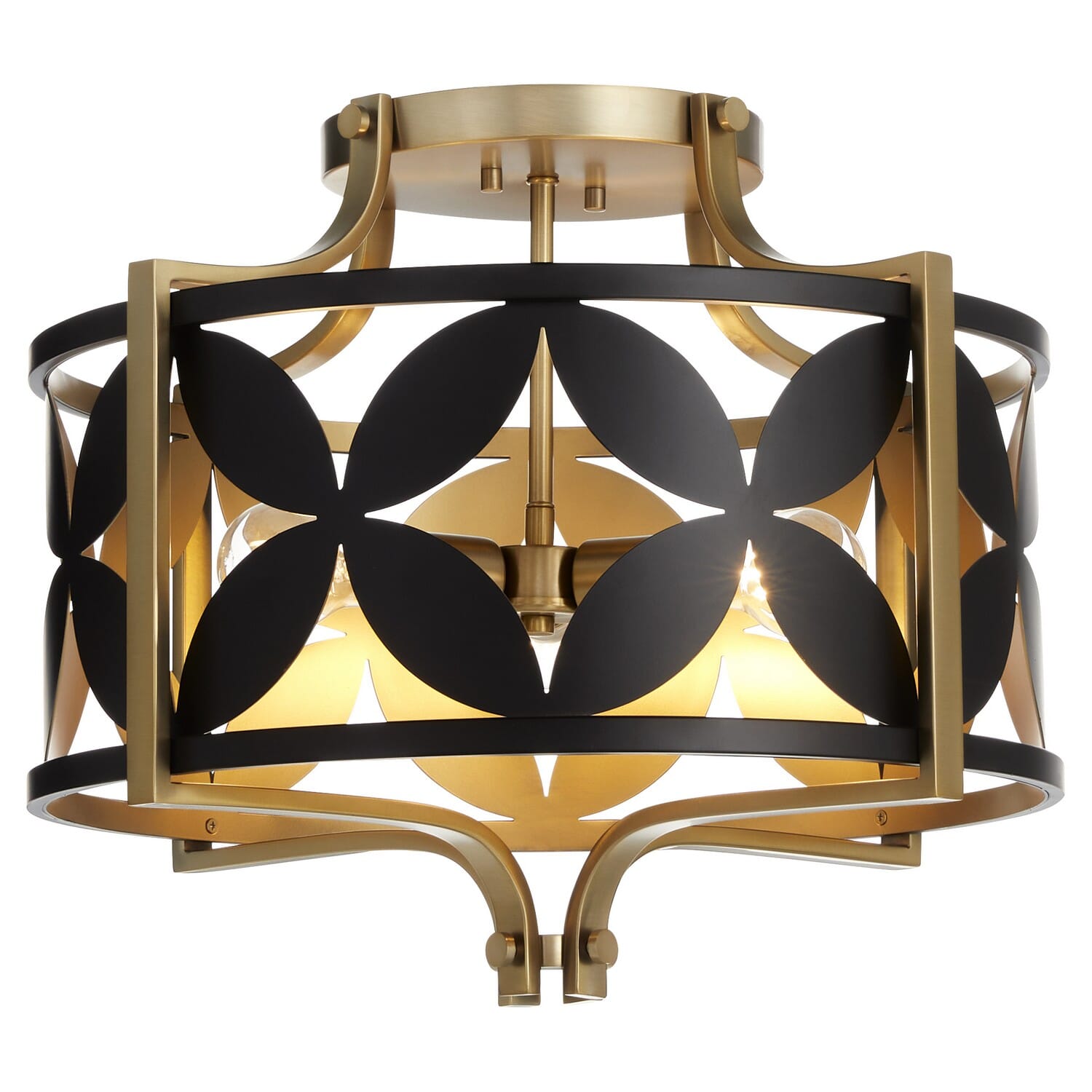 Quorum International Mariposa Semi Flush Mount - Thumbnail 3