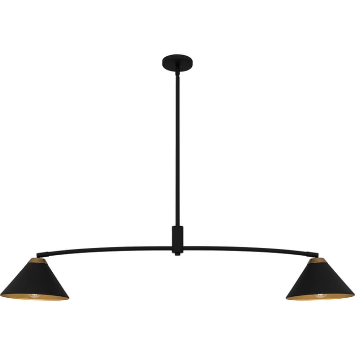 Two Light Linear Chandelier Two Light Linear Chandelier