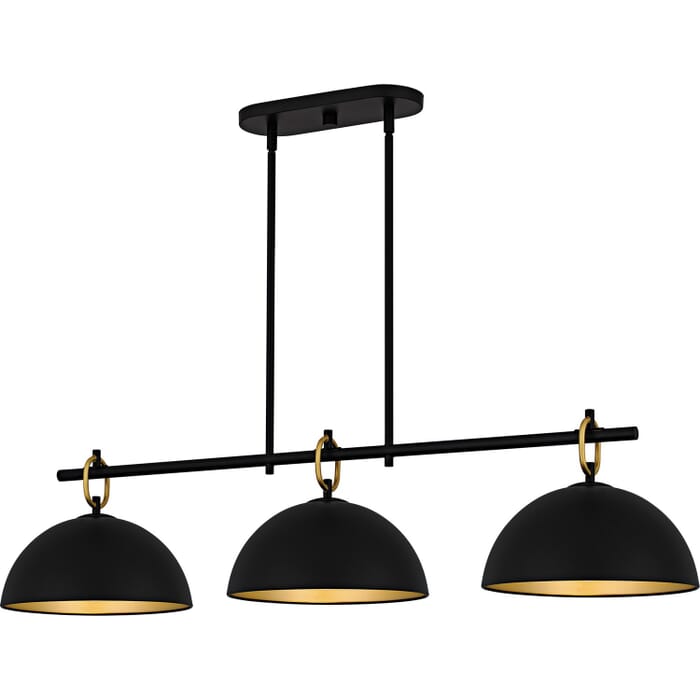 Three Light Linear Chandelier Three Light Linear Chandelier