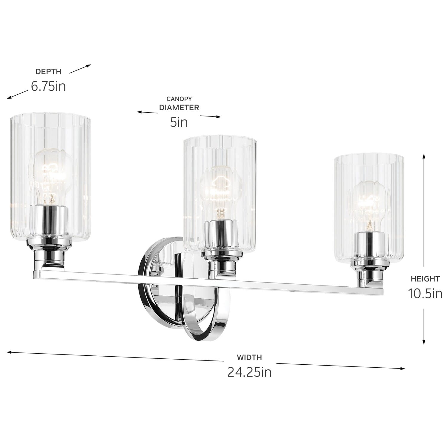 Kichler Gioe Vanity Light - Thumbnail 4