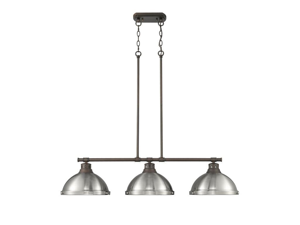 Three Light Linear Pendant