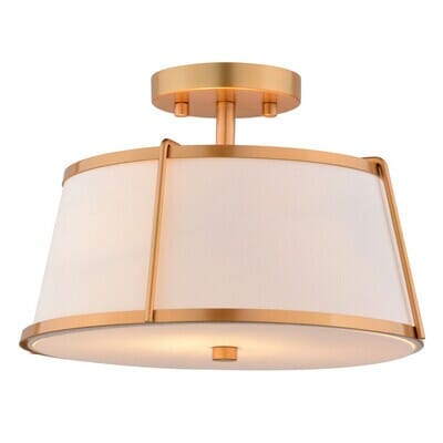 Two Light Semi-Flush Mount