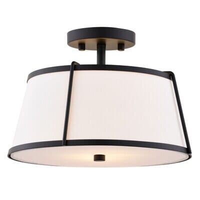 Two Light Semi-Flush Mount