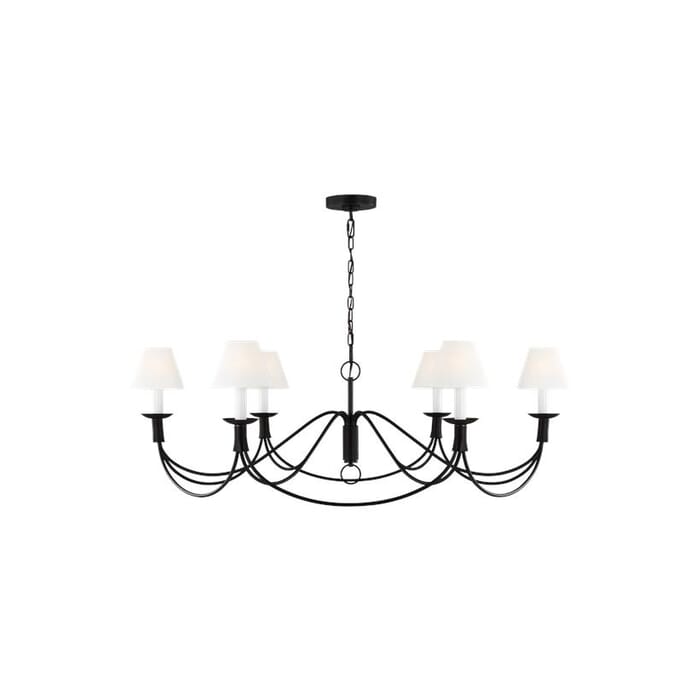 Generation Lighting Sullivan 6-Light Chandelier in Aged Iron by Lauren Ralph Lauren Generation Lighting Sullivan 6-Light Chandelier in Aged Iron by Lauren Ralph Lauren