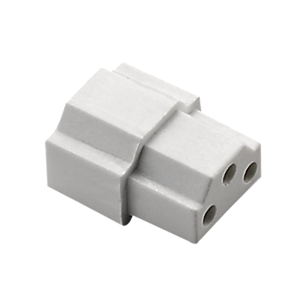 White Connector from the LED Butt Connector Collection