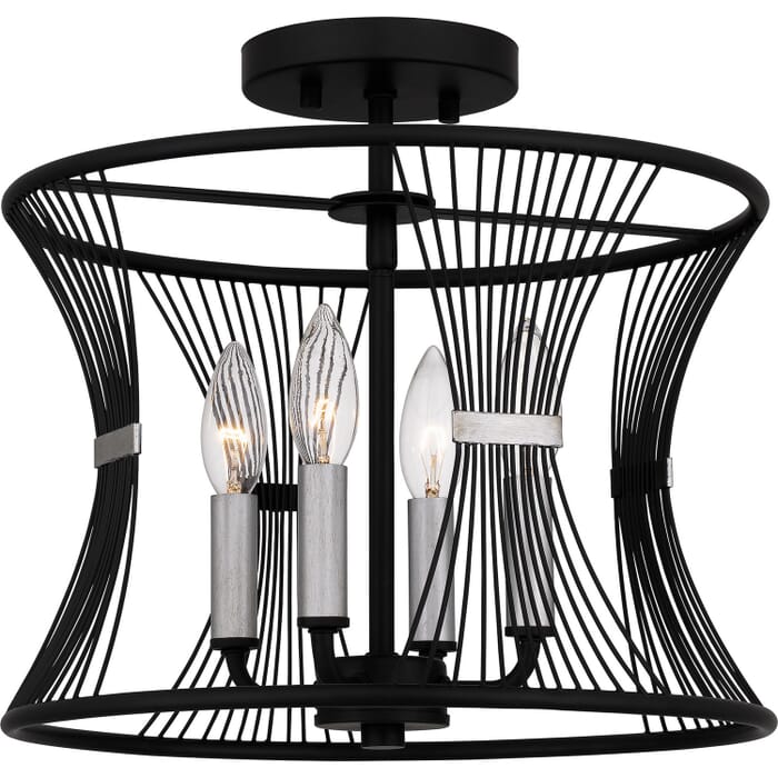 Leiland 4-Light in Matte Black Leiland 4-Light in Matte Black