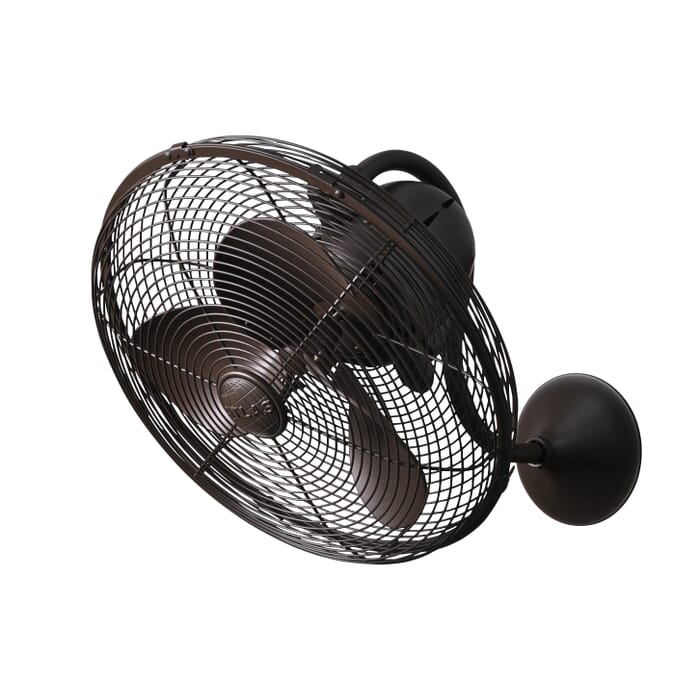 Laura 3-Speed DC 16" Wall Fan in Textured Bronze with Textured Bronze blades Laura 3-Speed DC 16" Wall Fan in Textured Bronze with Textured Bronze blades